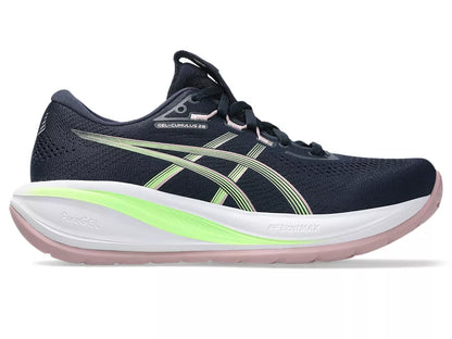 Asics | Gel-Cumulus 28 | Women's | Midnight/Illuminate Green