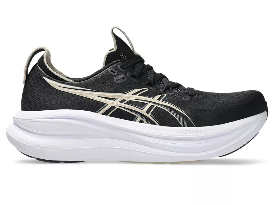 Asics | Gel-Nimbus 28 | Women's | Black/Feather Grey