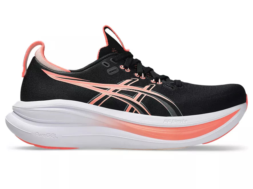 Asics | Gel-Nimbus 28 | Women's | Black/Pearl Pink