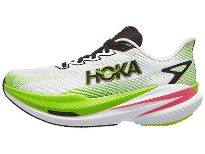 Hoka | Mach X3 | Women's | White/Neon Lime