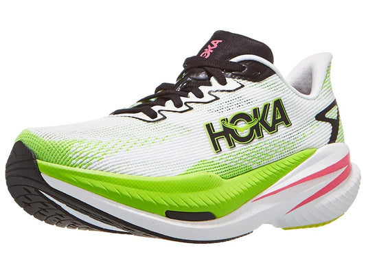 Hoka | Mach X3 | Women's | White/Neon Lime