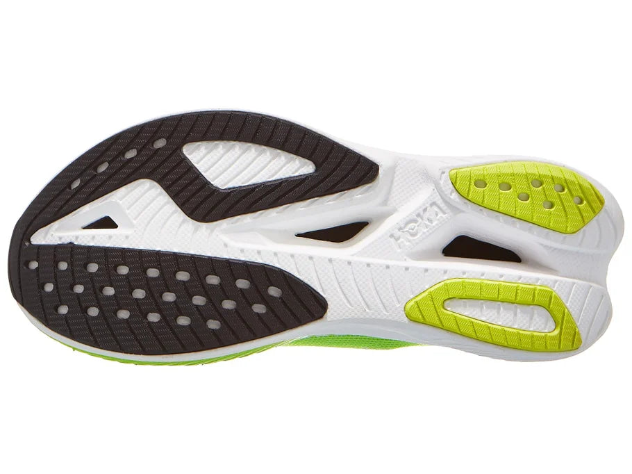 Hoka | Mach X3 | Women's | White/Neon Lime