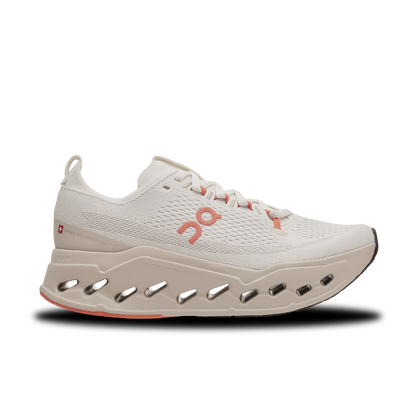 On Running | Cloudsurfer Max | Women's | Ivory/Salmon