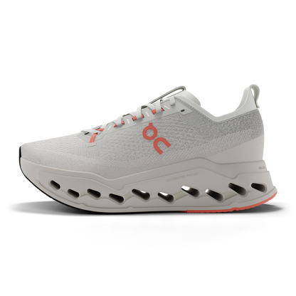 On Running | Cloudsurfer Max | Women's | Ivory/Salmon