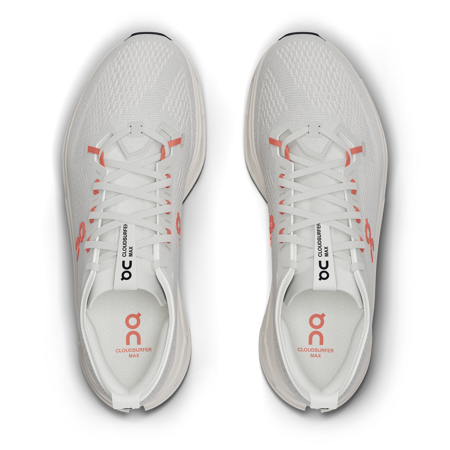 On Running | Cloudsurfer Max | Women's | Ivory/Salmon
