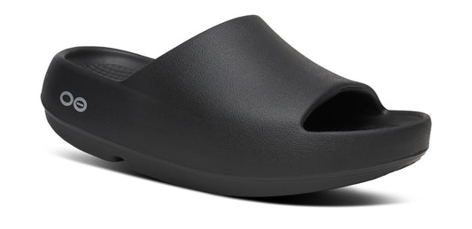 Oofos | OOahh PLUS Slide | Unisex | Black