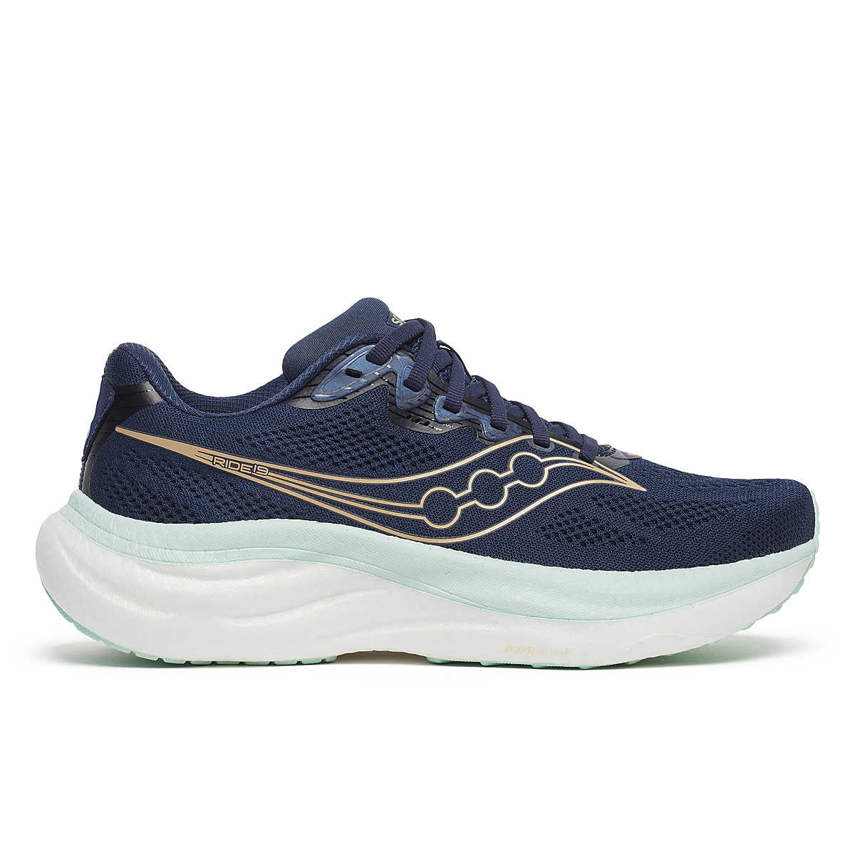Saucony | Ride 19 | Women's | Navy/Aqua