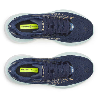 Saucony | Ride 19 | Women's | Navy/Aqua